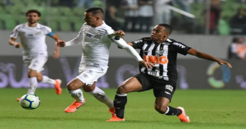 Atlético Mineiro x Santos Foto Twitter