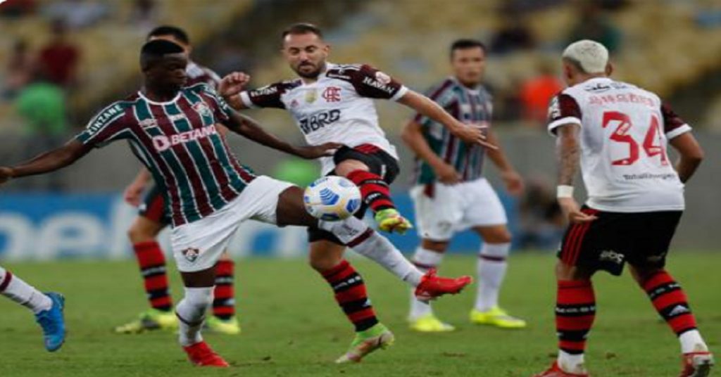 FLAMENGO X FLUMINENSE - FOTO TWITTER