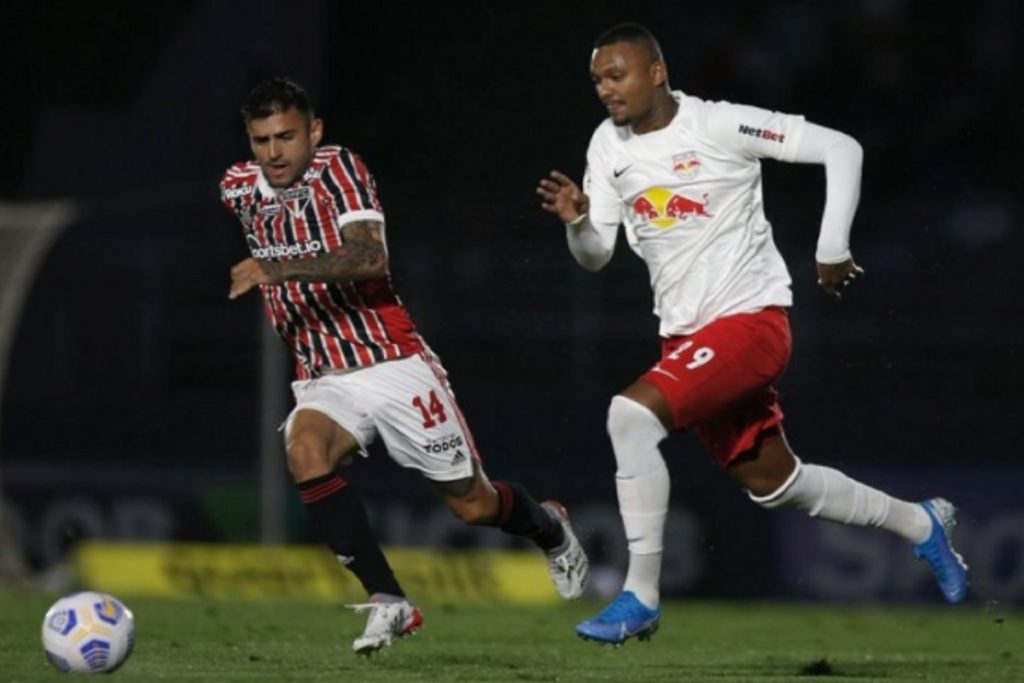 RED BULL BRAGANTINO X SÃO PAULO - FOTO TWITTER