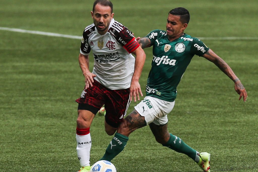 Flamengo x Palmeiras - Foto Reprodução do Twitter