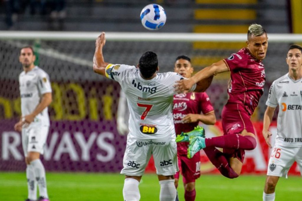 Atlético Mineiro x Tolima - Foto Reprodução do Twitter