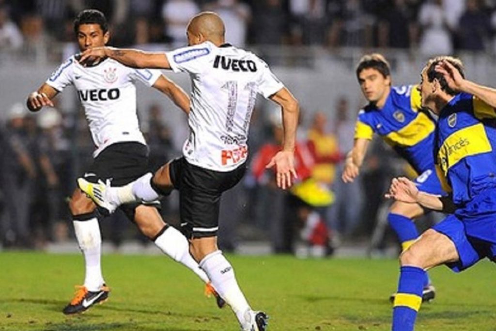 Boca Juniors x Corinthians Libertadores - Foto Reprodução do Twitter