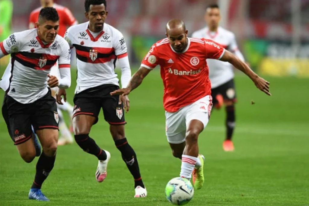 Internacional x Atlético Goianiense Brasileirão - Foto Reprodução do Twitter