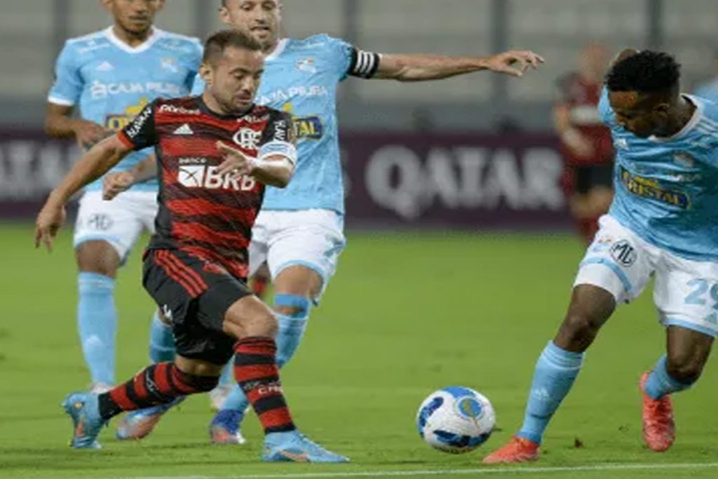 Libertadores Flamengo x Sporting Cristal - Foto Reprodução do Twitter