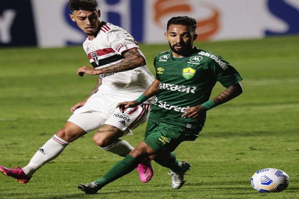 São Paulo x Cuiabá Brasileirão - Foto Reprodução do Twitter