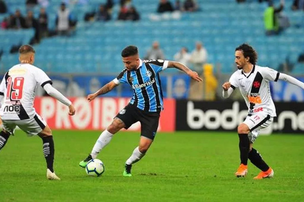 Vasco da Gama x Grêmio Brasileirão série B - Foto Reprodução do Twitter