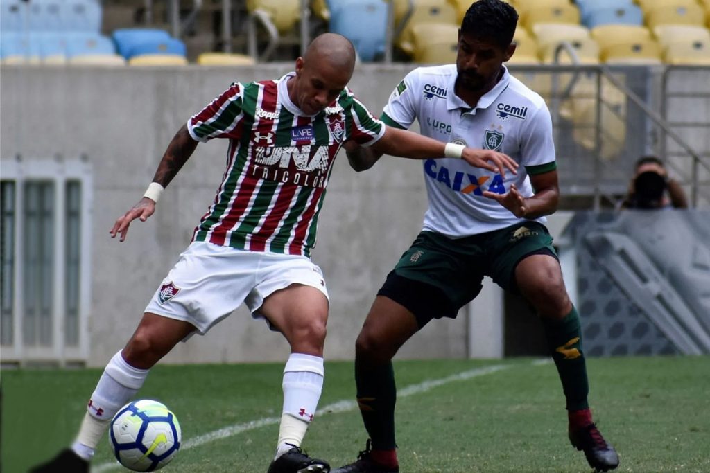 América Mineiro x Fluminense Brasileirão - Foto Reprodução do Twitter