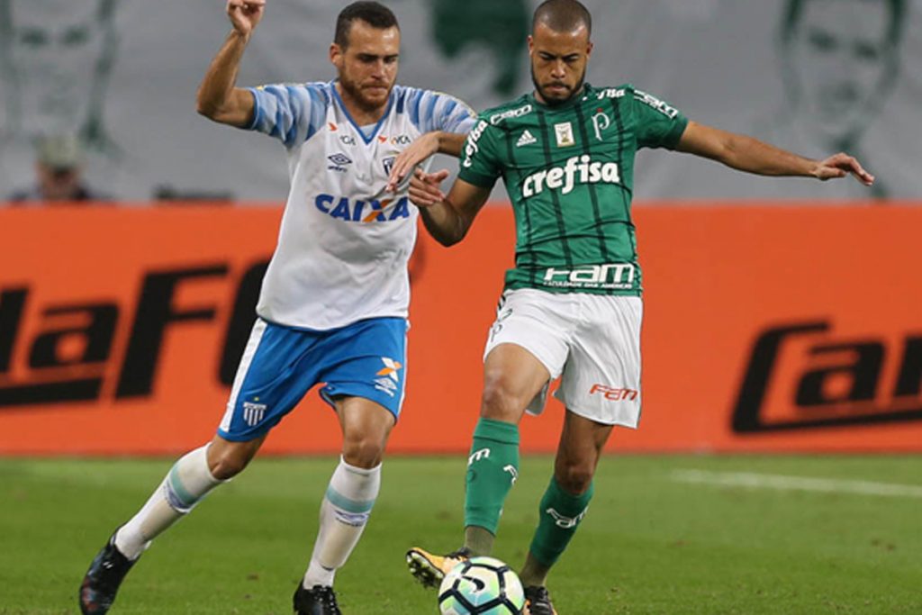 Avaí x Palmeiras Brasileirão série A - Foto Reprodução do Twitter