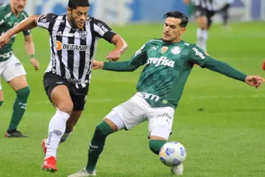 BRASILEIRÃO PALMEIRAS X ATLÉICO MINEIRO - FOTO REPRODUÇÃO DO TWITTER