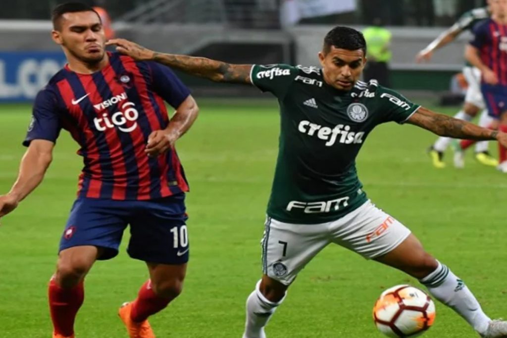 Cerro Porteño x Palmeiras Libertadores - Foto Reprodução do Twitter