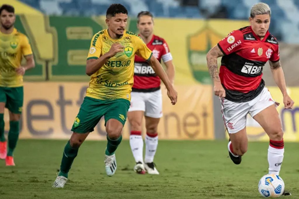 Flamengo x Cuiabá Brasileirão série A - Foto Reprodução do Twitter