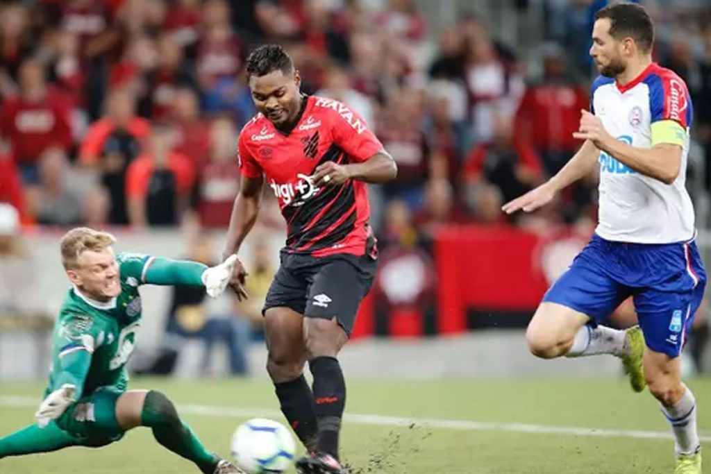 Athletico x Bahia Copa do Brasil - Foto Reprodução do Twitter