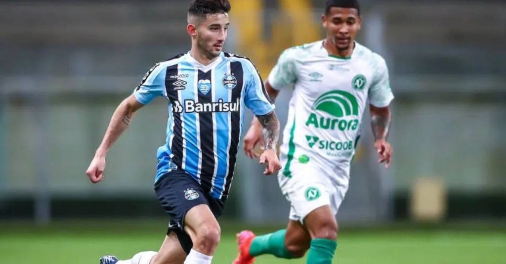 Chapecoense x Grêmio Brasileirão Série B - Foto Reprodução do Twitter