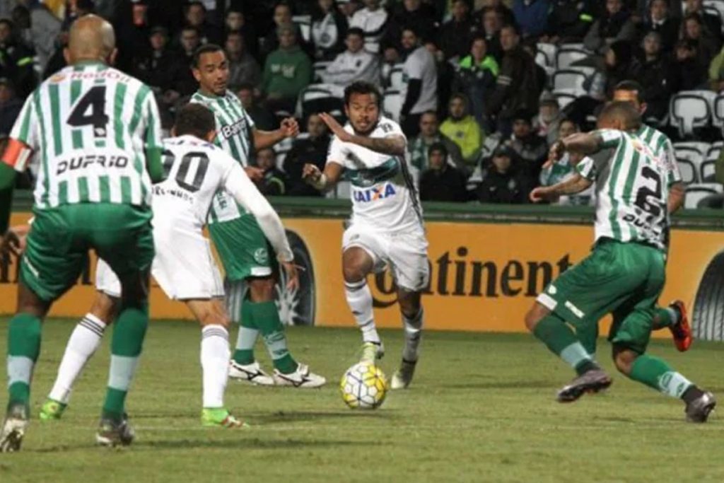 Coritiba x Juventude Brasileirão Série A - Foto Reprodução do Twitter