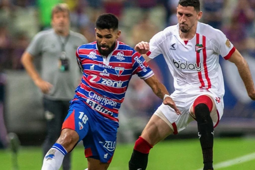 Estudiantes x Fortaleza Libertadores - Foto Reprodução do Twitter