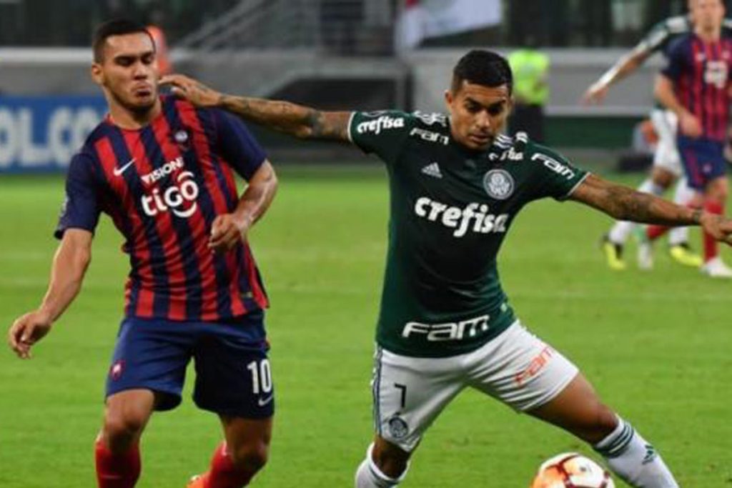 Palmeiras x Cerro Porteño Copa Libertadores da América - Foto Reprodução do Twitter