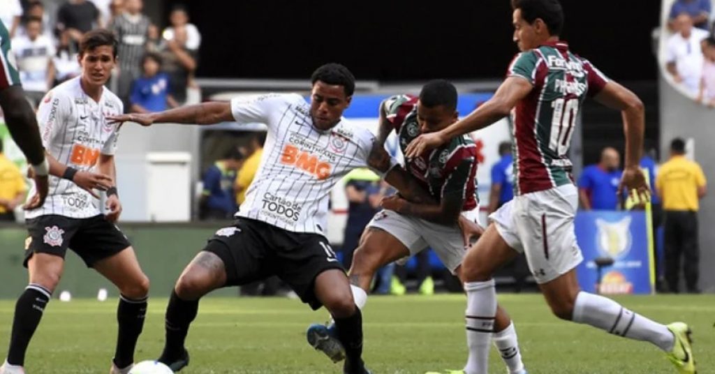 Fluminense x Corinthians - Foto Reprodução do Twitter