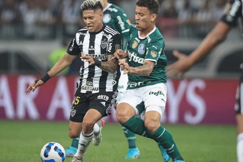 Atlético Mineiro x Palmeiras Brasileirão Série A - Foto Reprodução do Twitter