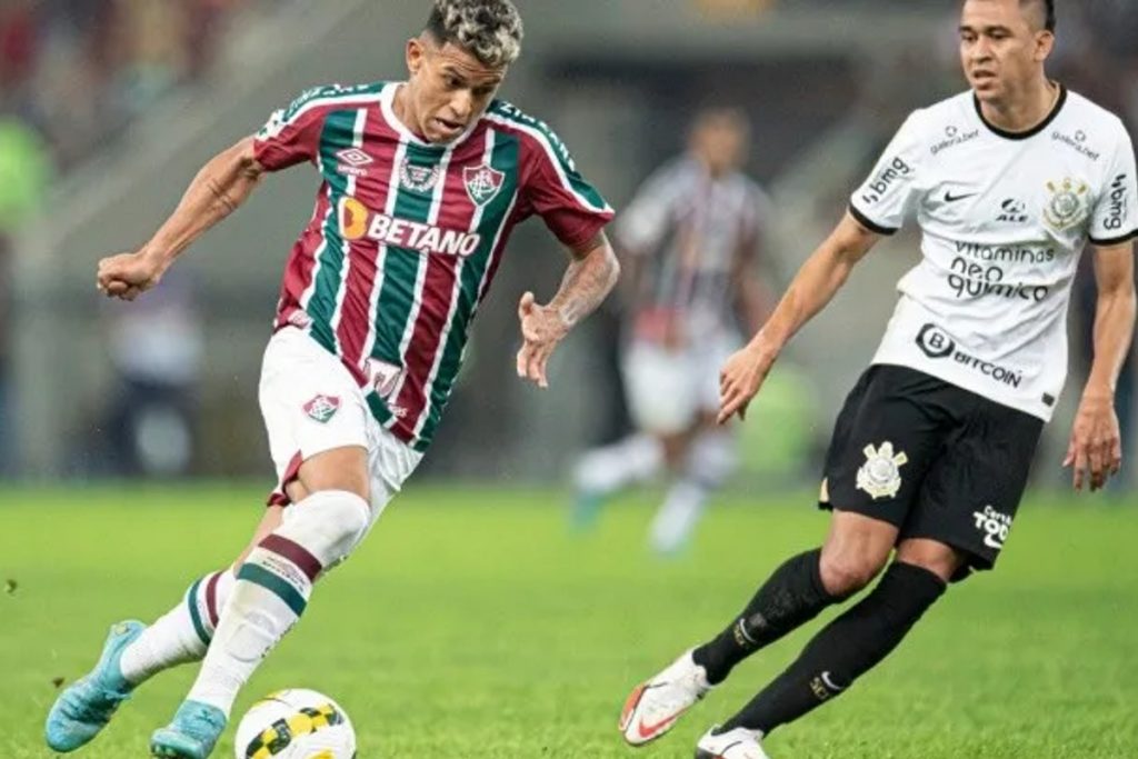 Corinthians x Fluminense Copa do Brasil - Foto Reprodução do Twitter