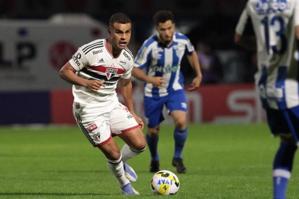 São Paulo x Avaí Brasileirão Série A - Foto Reprodução do Twitter