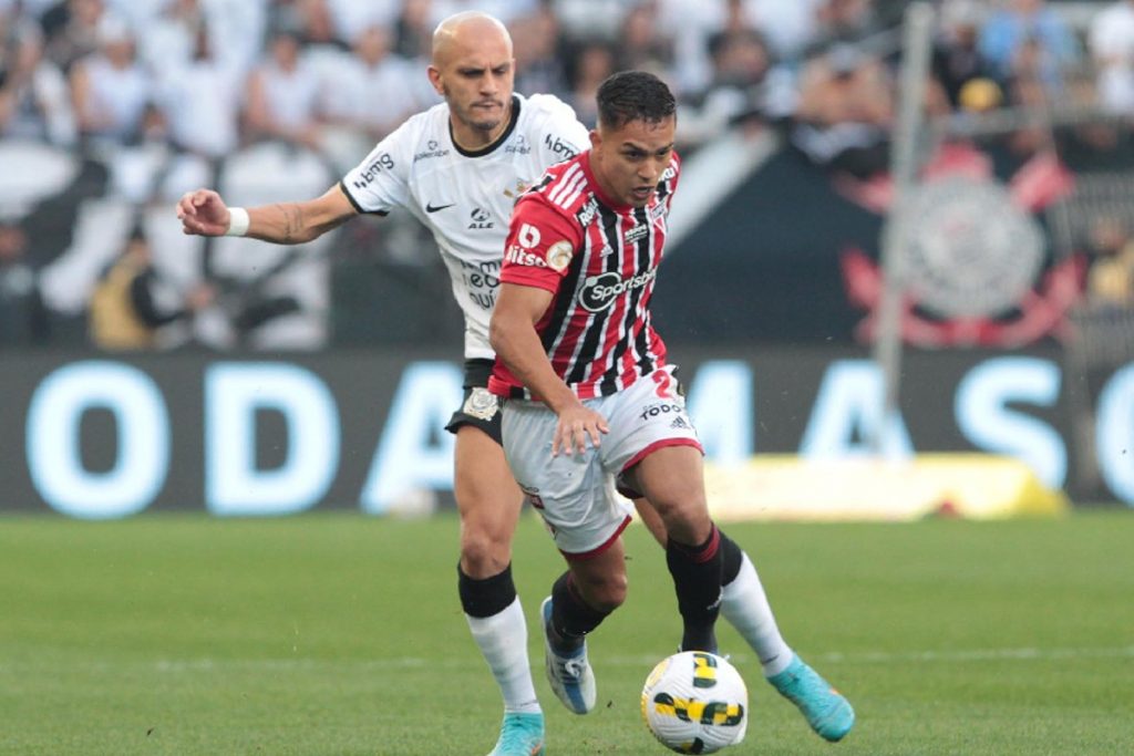 São Paulo x Corinthians Brasileirão série A - Foto Reprodução do Twitter