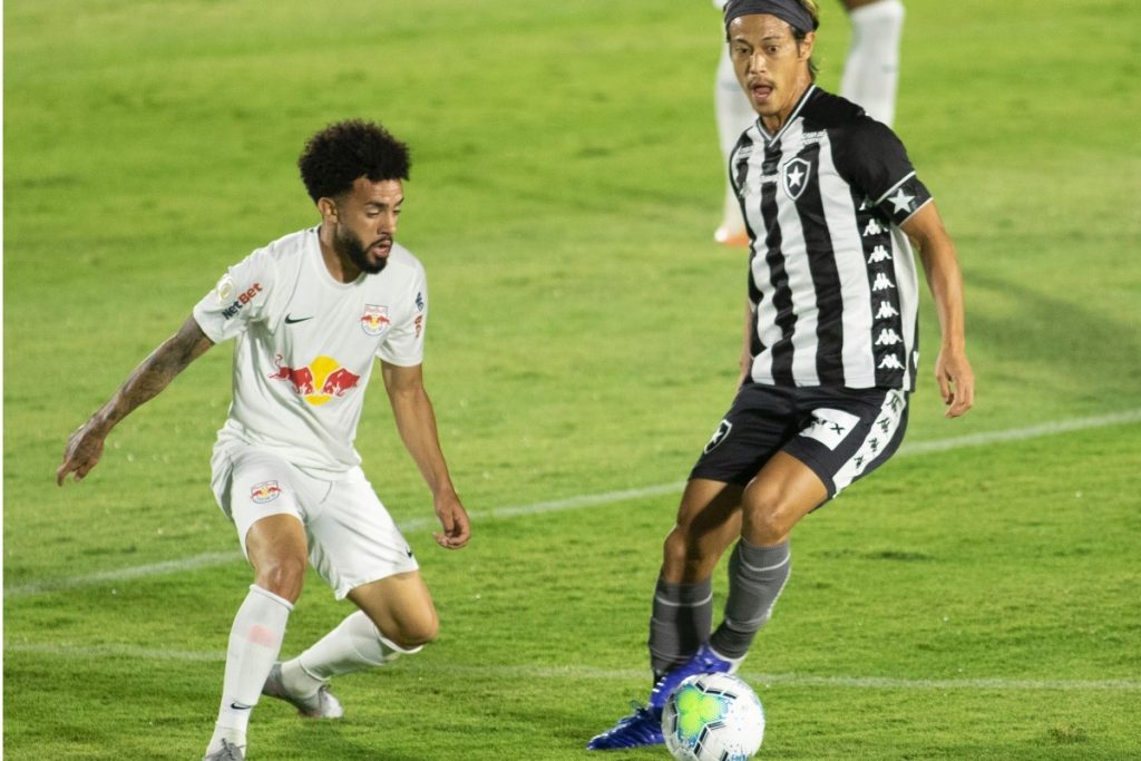 Botafogo x RB Bragantino - Foto Reprodução do Twitter