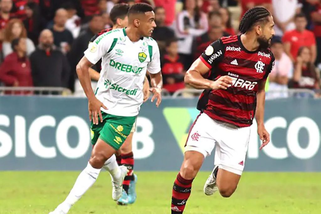 Cuiabá x Flamengo Brasileirão Série A - Foto Reprodução do Twitter