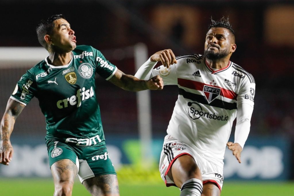 Palmeiras x São Paulo Brasileirão Série A - Foto Reprodução do Twitter