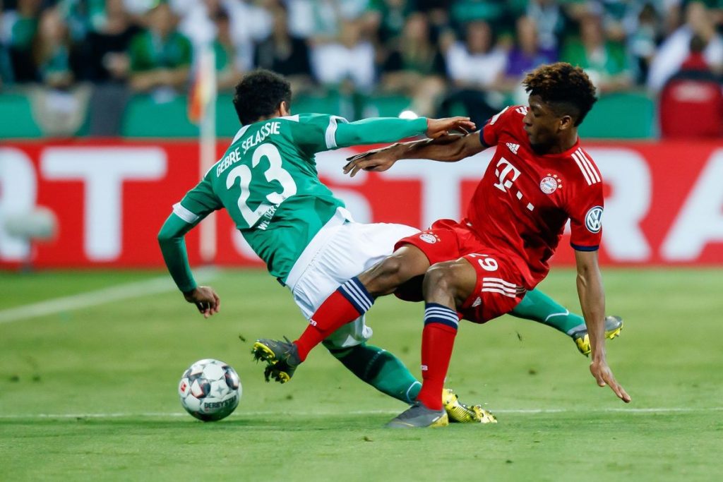 Bayern M. x Werder Bremen - foto Reprodução do Twitter