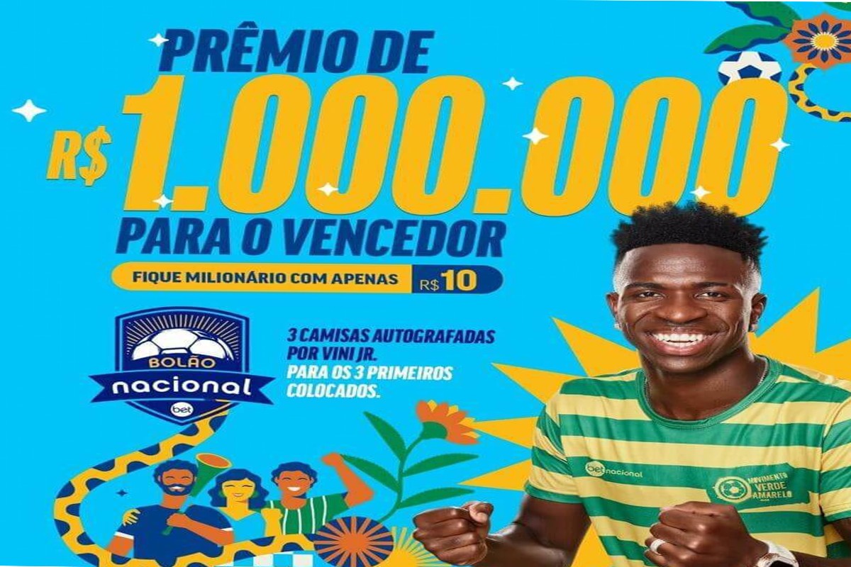 Bolão da Copa na Betnacional com apenas 10 reais e prêmio de R$ 1 milhão, confira