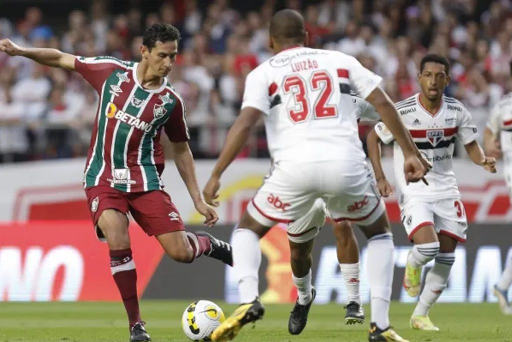 Fluminense x São Paulo - Foto Reprodução do Twitter