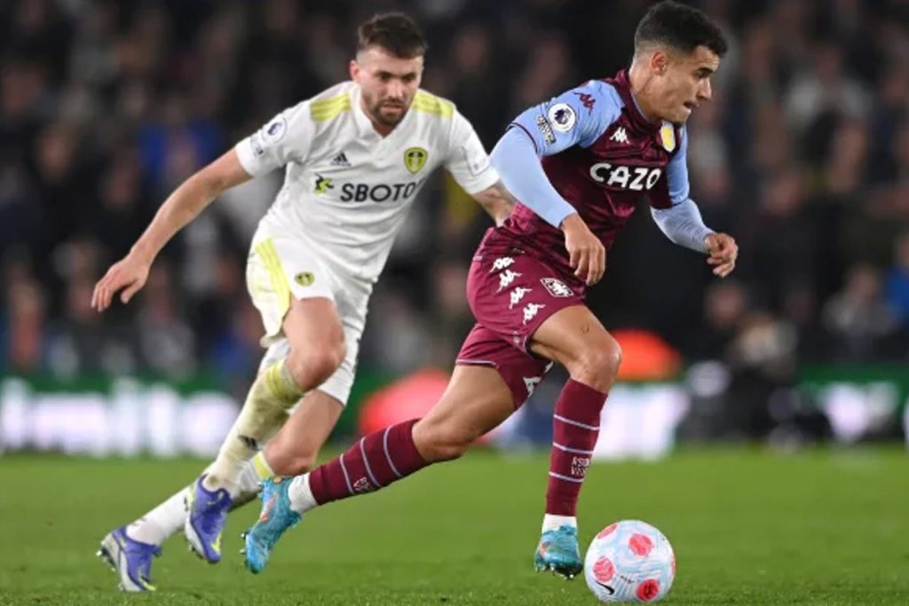 Aston Villa x Leeds Premier League - Foto Reprodução do Twitter