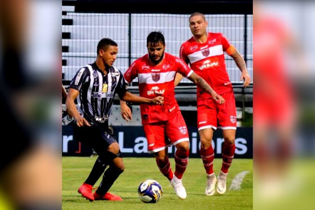 Copa do Nordeste CRB x ABC - Foto Reprodução do Twitter