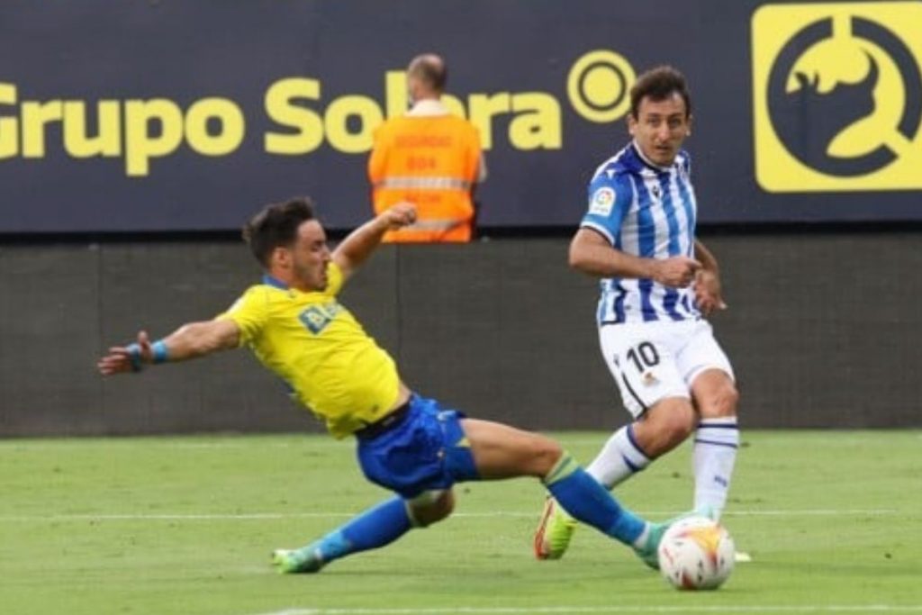 La Liga Real Sociedad x Cádiz - Foto Reprodução do Twitter