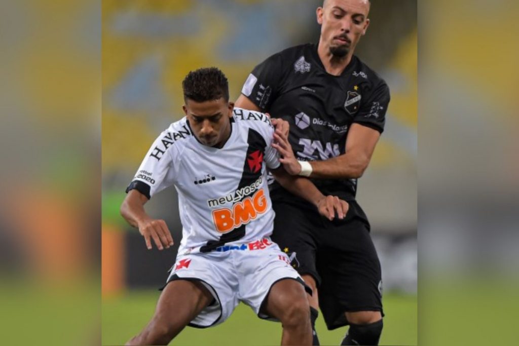 Vasco x ABC - Foto Reprodução do Twitter