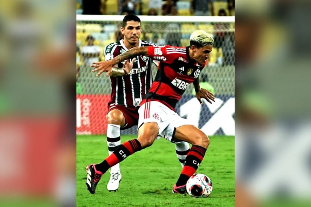 Fluminense x Flamengo - Foto Divulgação do Twitter