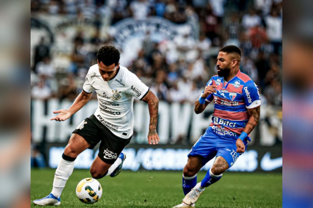 Brasileirão Corinthians x Fortaleza - Divulgação Twitter