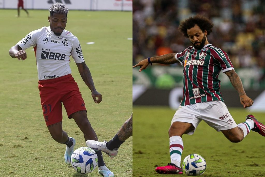 Fluminense x Flamengo - Divulgação Twitter