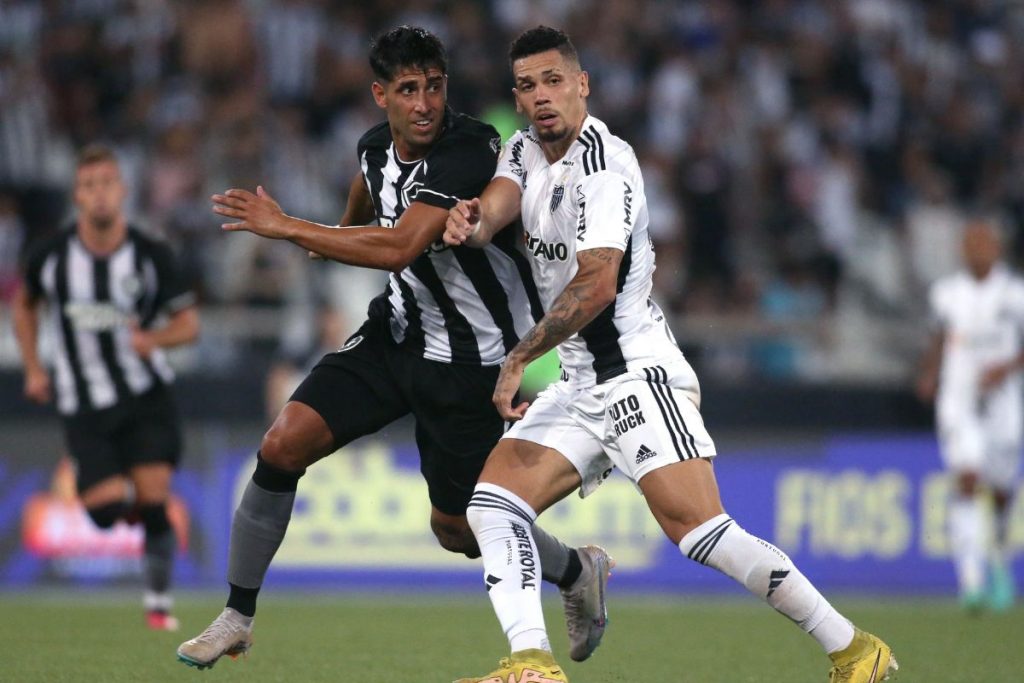 Atlético Mineiro x Botafogo - Foto Reprodução do X