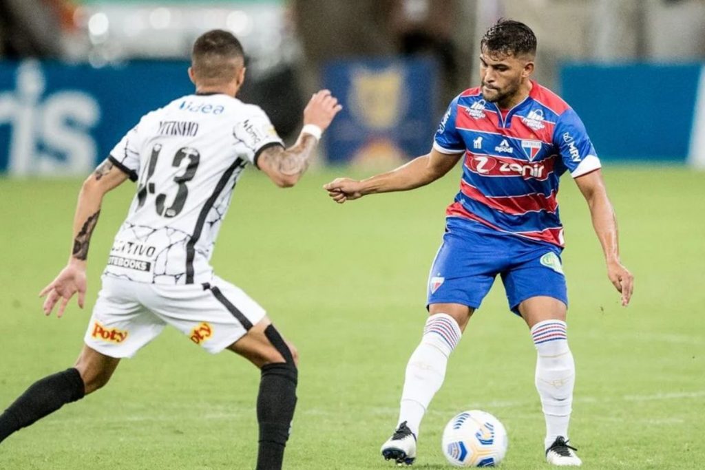 Fortaleza x Corinthians - Foto Reprodução do Twitter