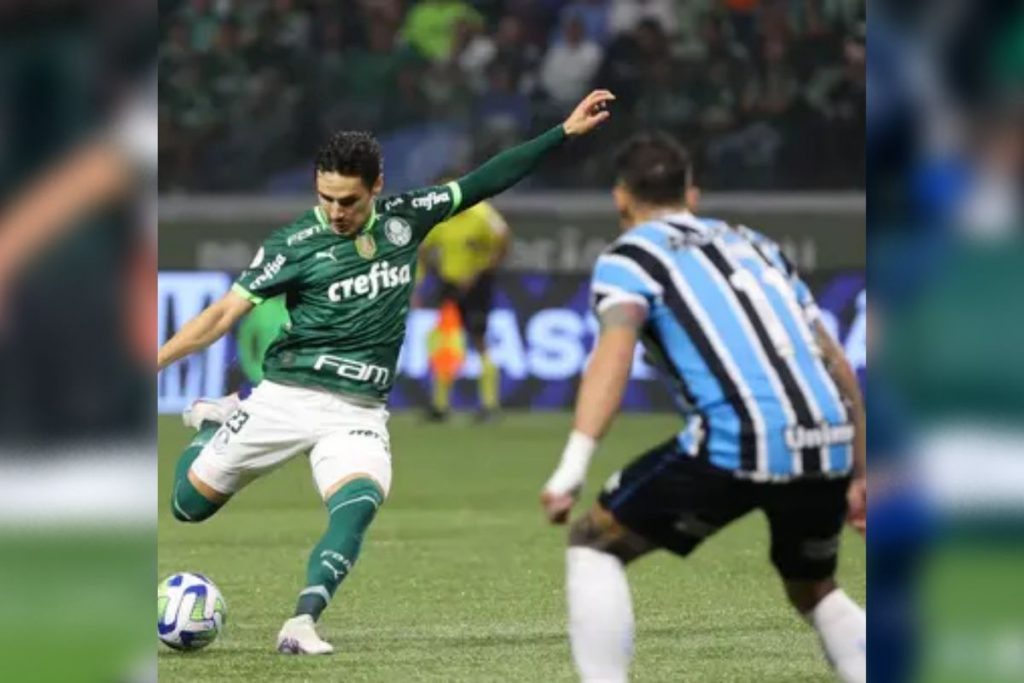 Grêmio x Palmeiras - Foto Reprodução do X