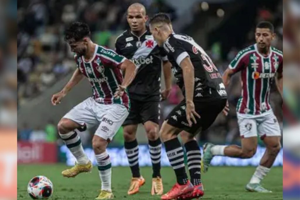 Vasco x Fluminense - Foto Reprodução do X