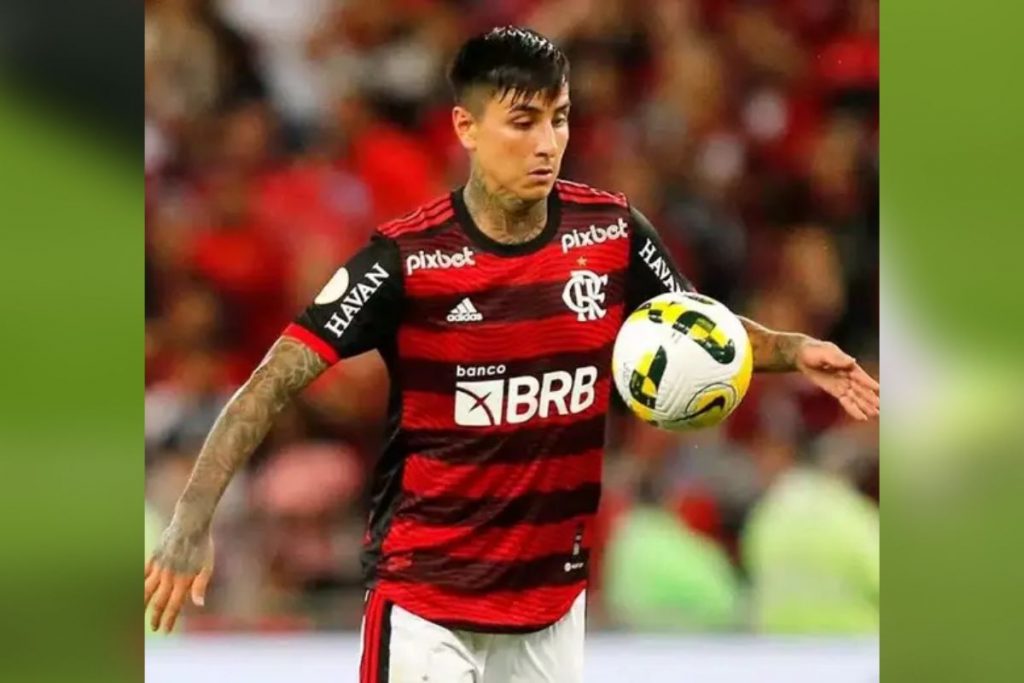 Brasileirão Cruzeiro x Flamengo - Foto Reprodução do Twitter