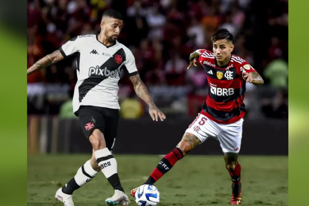 Brasileirão Flamengo x Vasco - Foto Reprodução do Twitter