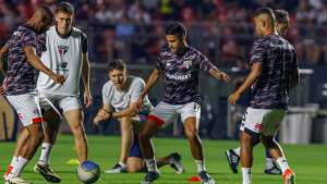 São Paulo x Fluminense - Foto Reprodução do Twitter
